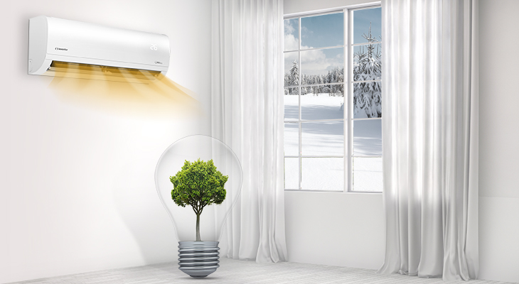 Why choose an air conditioner for heating throughout the winter?