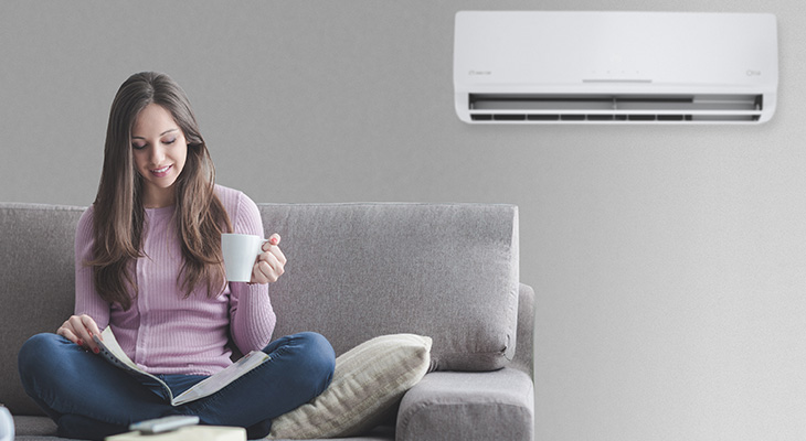 May I use one indoor air conditioner for two different rooms?