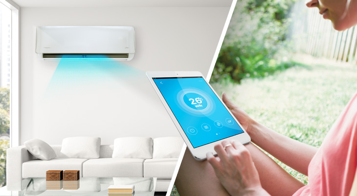 What are the smart WiFi Ready air conditioners?