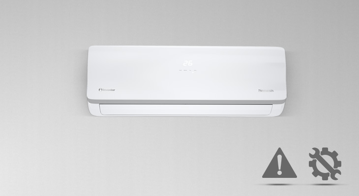 What should I be ware of during the installation of an air conditioning unit?