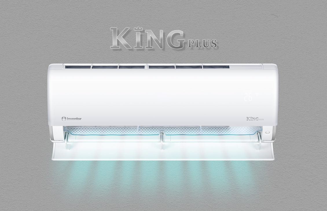 Η Inventor παρουσιάζει την νέα σειρά κλιματιστικών King Plus, που τα έχει όλα!