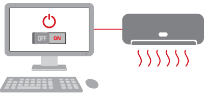 Front Desk Control On/Off (opzionale)